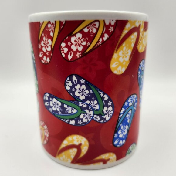 ABC Stores Hawaii Slippas Flip-Flops Ceramic Mug 12oz - Picture 2 of 9